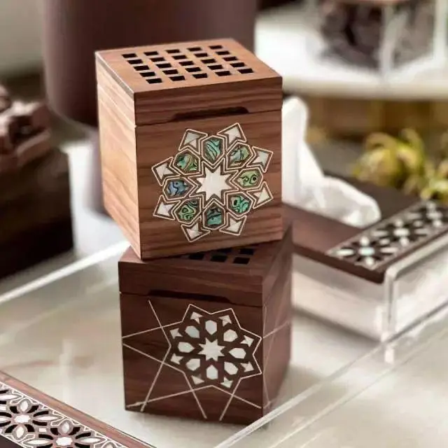 Wooden Incense Box Set — Handcrafted Export Product by NXTGENEXPORTS, Moradabad